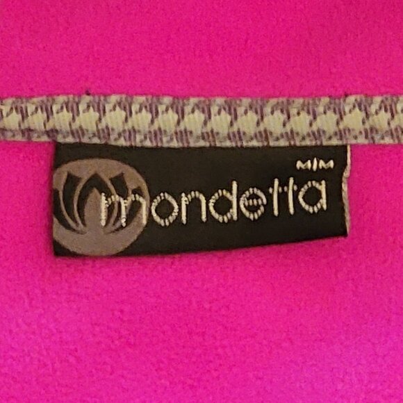 Women's Mondetta Black Fitted Soft Shell Hooded Athletic Jacket Coat - M - Picture 11 of 11